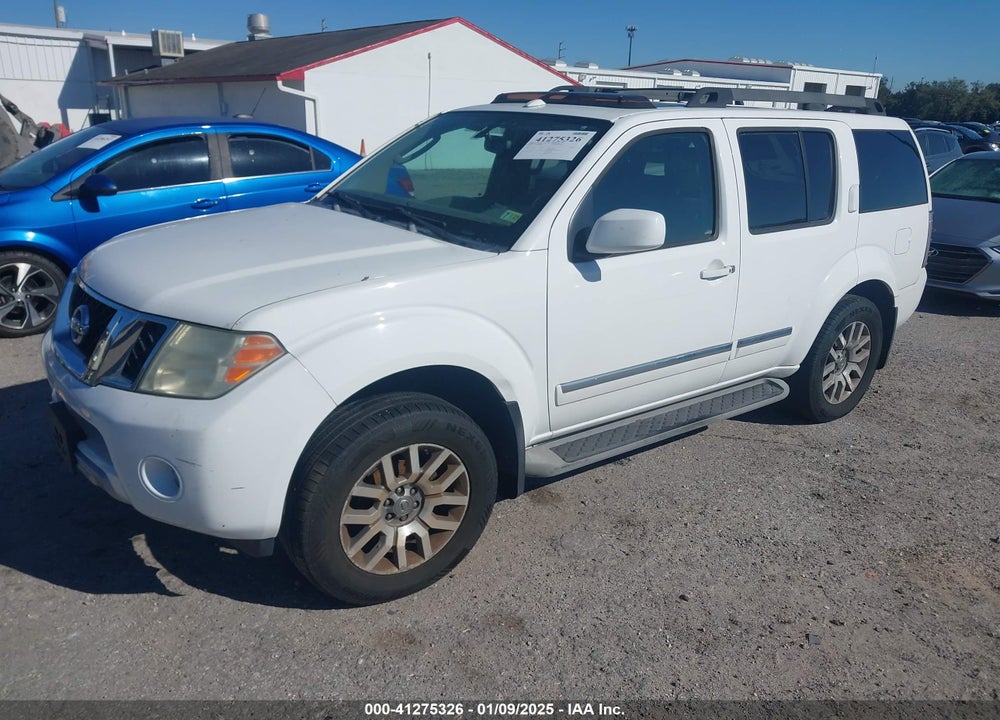2010 NISSAN PATHFINDER LE VIN: 5N1AR1NN2AC616296
