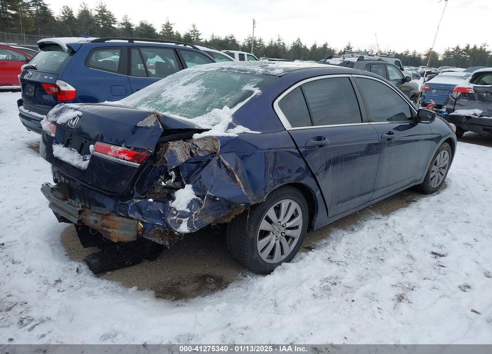 2012 HONDA ACCORD 2.4 EX VIN: 1HGCP2F71CA019830
