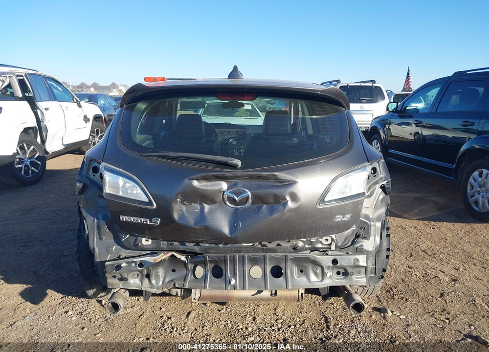 2010 MAZDA 3 S GRAND TOURING VIN: JM1BL1H68A1304025