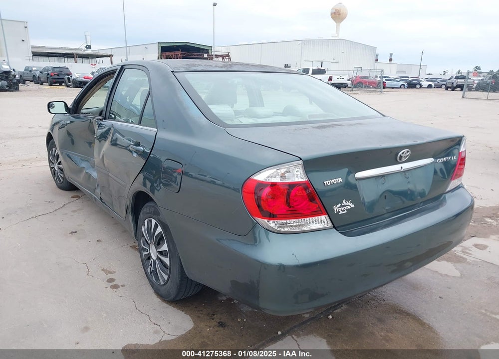 2005 TOYOTA CAMRY LE VIN: 4T1BE30K25U046471