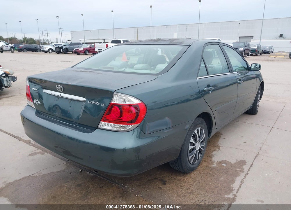 2005 TOYOTA CAMRY LE VIN: 4T1BE30K25U046471