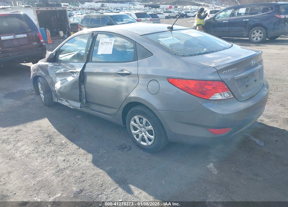 2014 HYUNDAI ACCENT GLS VIN: KMHCT4AEXEU759594