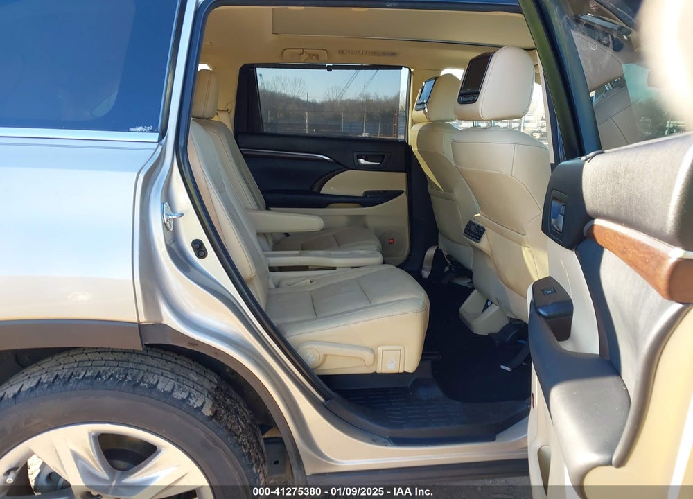 2014 TOYOTA HIGHLANDER LIMITED PLATINUM V6 VIN: 5TDDKRFH5ES038678