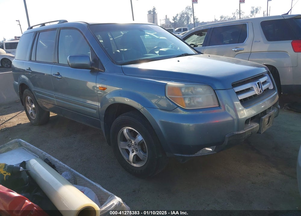 2006 HONDA PILOT EX-L VIN: 5FNYF28626B048602