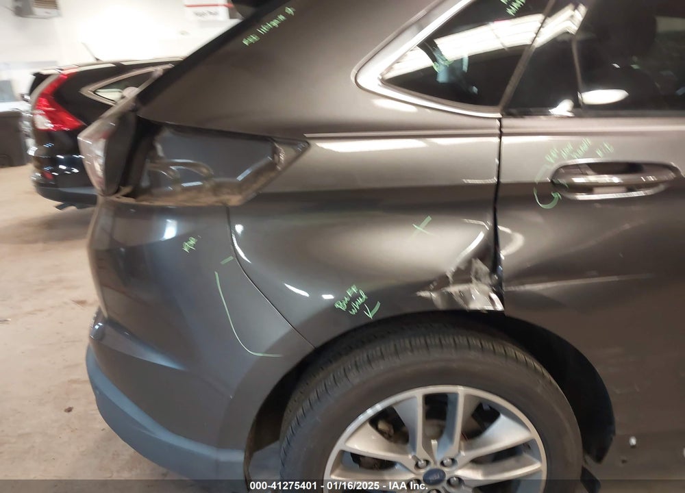 2018 FORD EDGE TITANIUM VIN: 2FMPK4K92JBB48609