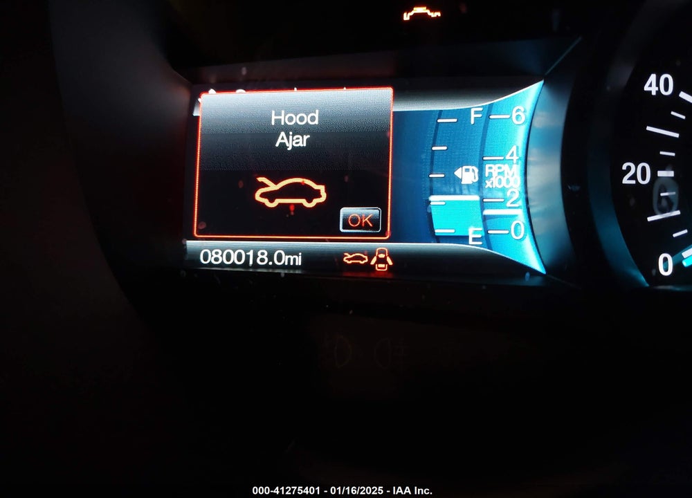2018 FORD EDGE TITANIUM VIN: 2FMPK4K92JBB48609