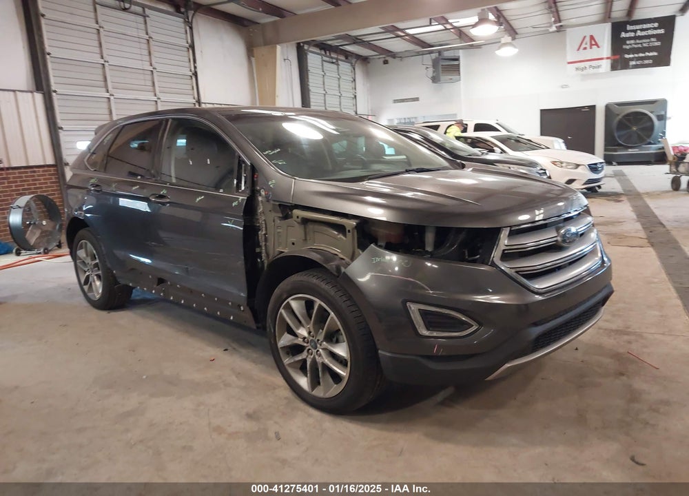 2018 FORD EDGE TITANIUM VIN: 2FMPK4K92JBB48609
