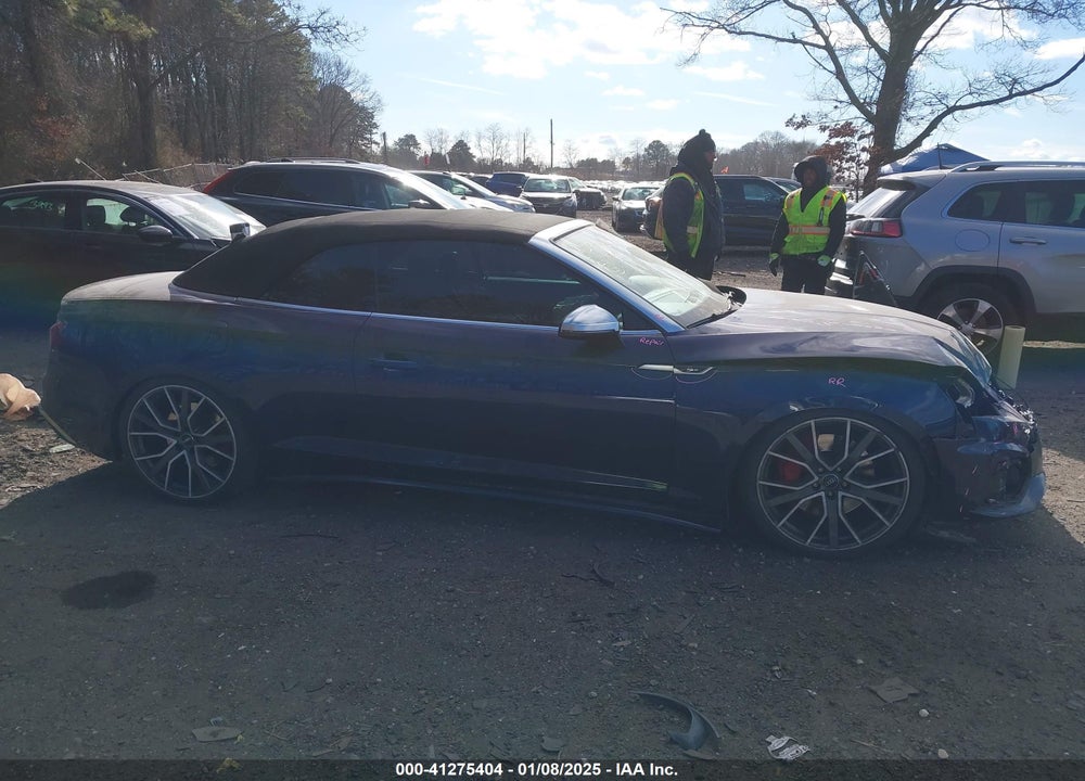2020 AUDI S5 CABRIOLET VIN: WAUW4GF56LN001541