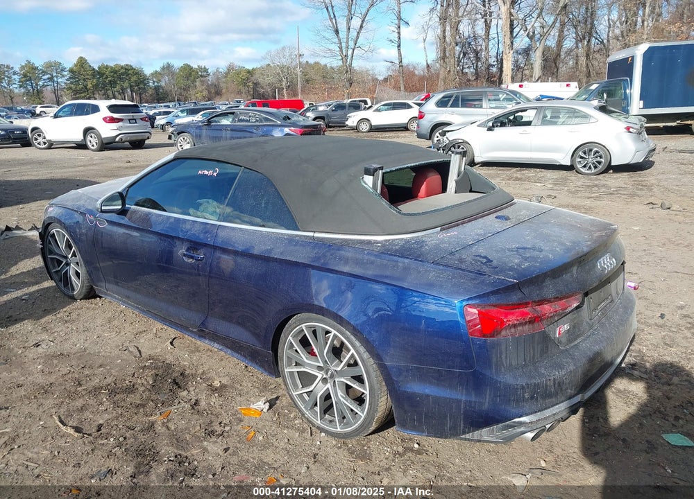 2020 AUDI S5 CABRIOLET VIN: WAUW4GF56LN001541