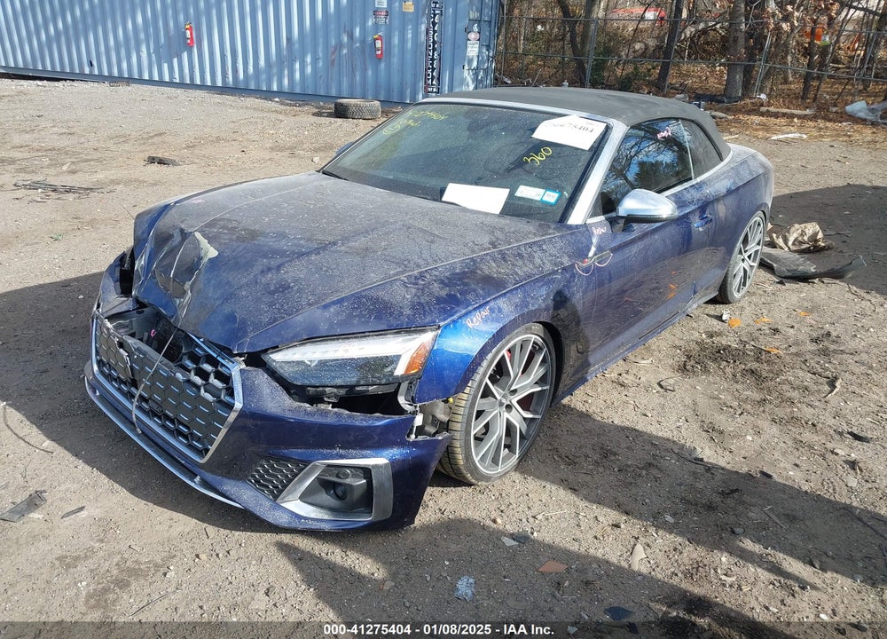 2020 AUDI S5 CABRIOLET VIN: WAUW4GF56LN001541