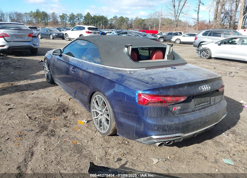 2020 AUDI S5 CABRIOLET VIN: WAUW4GF56LN001541