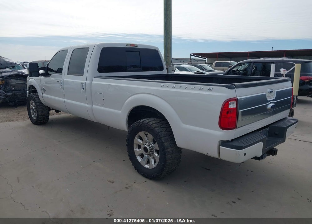 2014 FORD F-350 LARIAT VIN: 1FT8W3BT1EEA47297