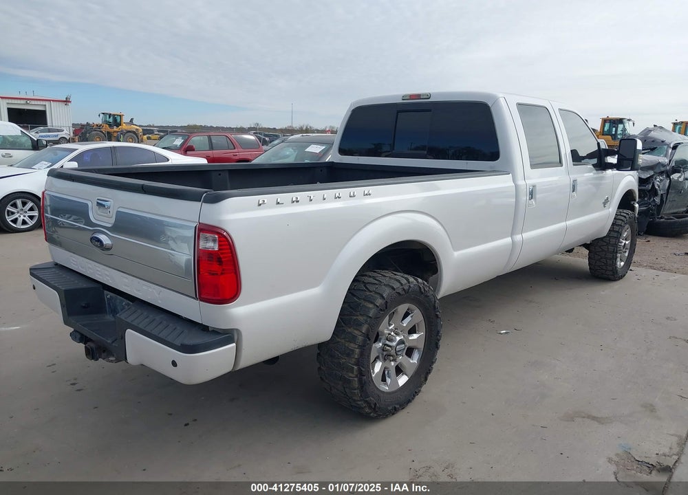 2014 FORD F-350 LARIAT VIN: 1FT8W3BT1EEA47297