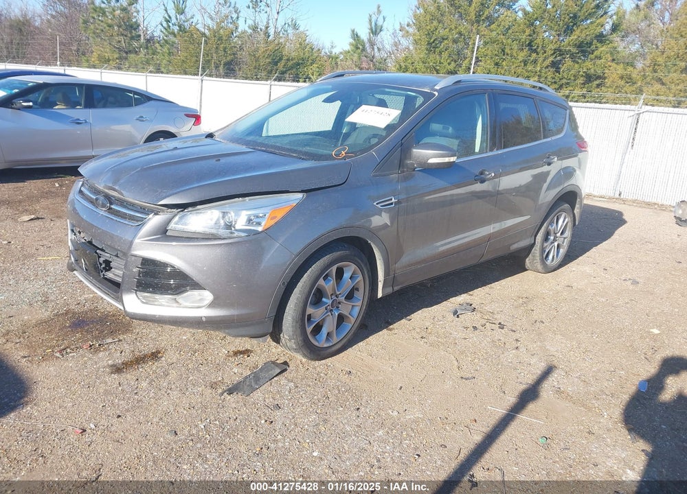2014 FORD ESCAPE TITANIUM VIN: 1FMCU0JX9EUE50691