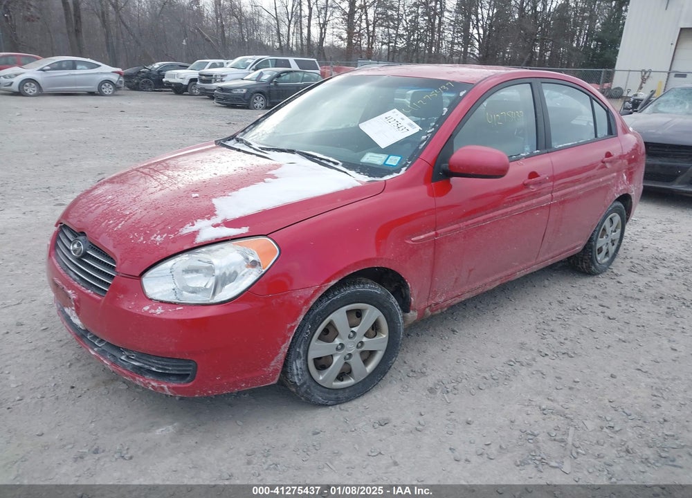 2011 HYUNDAI ACCENT GLS VIN: KMHCN4AC4BU615365