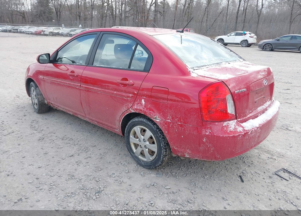 2011 HYUNDAI ACCENT GLS VIN: KMHCN4AC4BU615365