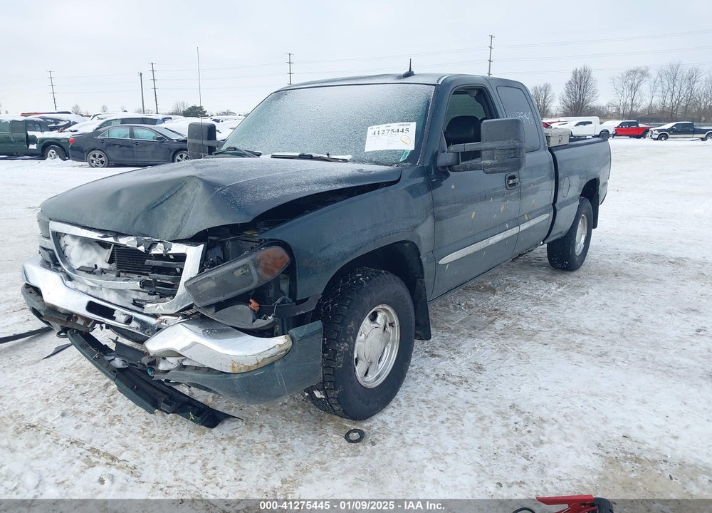 2003 GMC SIERRA 1500 SLT VIN: 1GTEK19T03E208454
