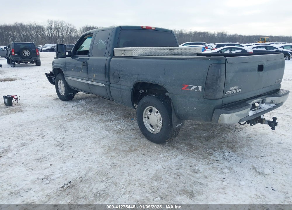 2003 GMC SIERRA 1500 SLT VIN: 1GTEK19T03E208454