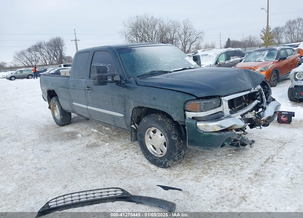 2003 GMC SIERRA 1500 SLT VIN: 1GTEK19T03E208454