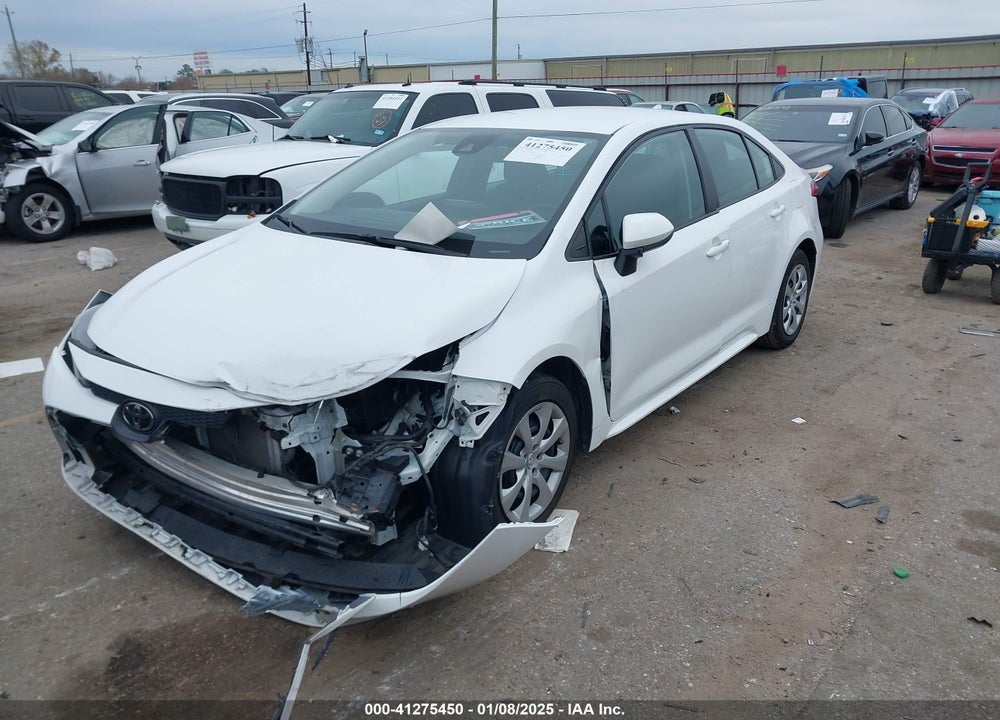 2022 TOYOTA COROLLA VIN: 5YFEPMAE1NP288112