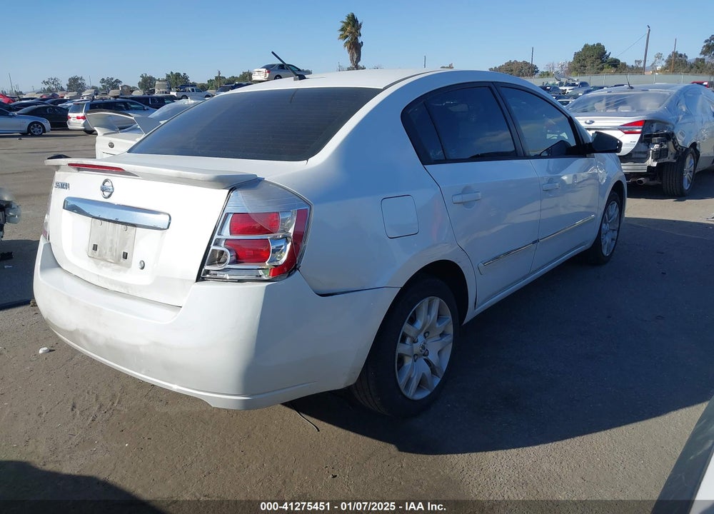 2012 NISSAN SENTRA VIN: 3N1AB6APXCL772979