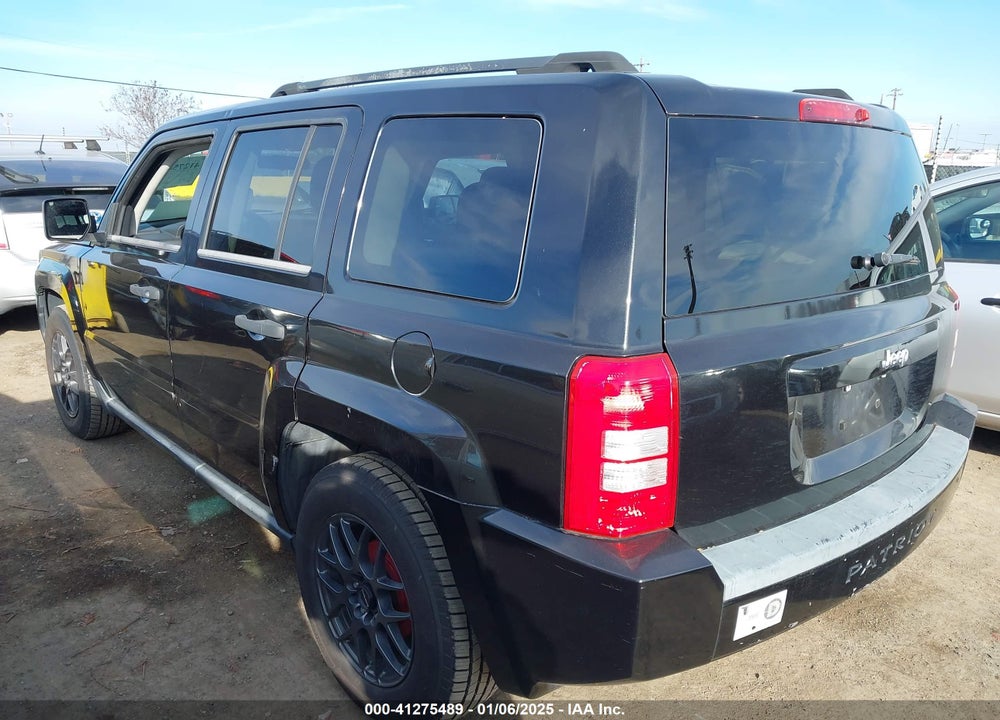 2008 JEEP PATRIOT SPORT VIN: 1J8FT28078D737355