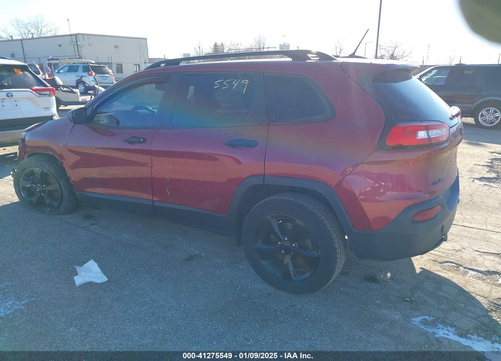2016 JEEP CHEROKEE ALTITUDE VIN: 1C4PJMAB0GW301619