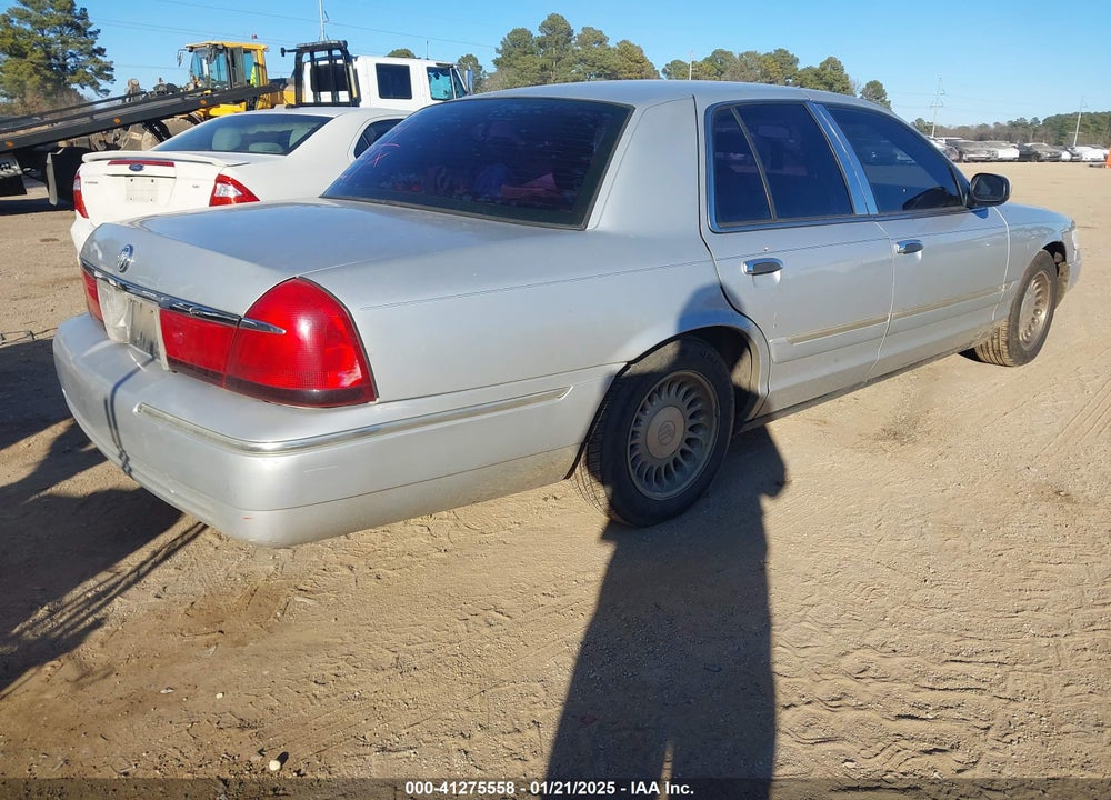 2001 MERCURY GRAND MARQUIS GS VIN: 2MEFM74W31X640033