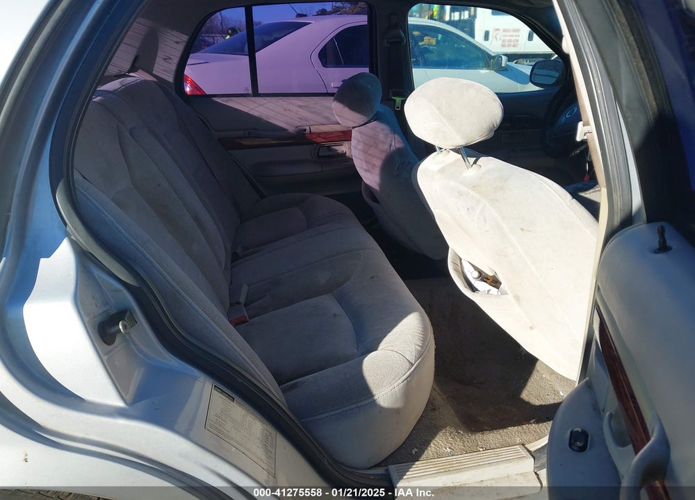 2001 MERCURY GRAND MARQUIS GS VIN: 2MEFM74W31X640033