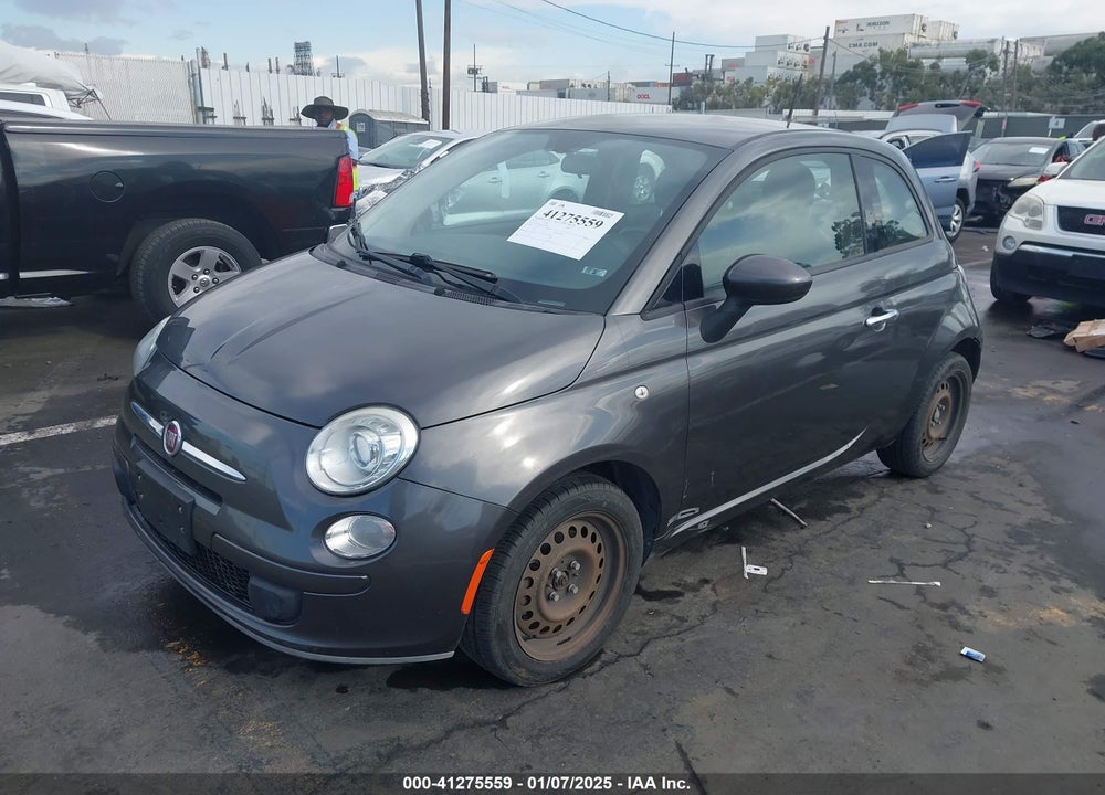 2015 FIAT 500 POP VIN: 3C3CFFAR1FT620500