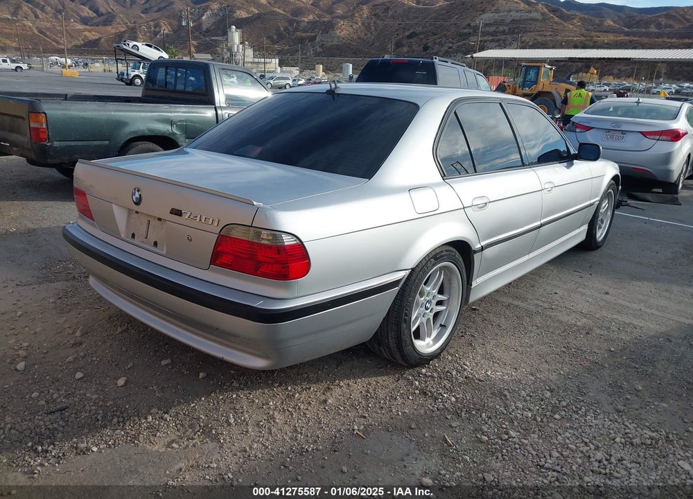 2001 BMW 740IA VIN: WBAGG83401DN81076