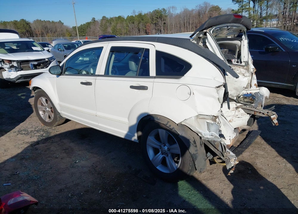 2007 DODGE CALIBER SXT VIN: 1B3HB48B07D528636