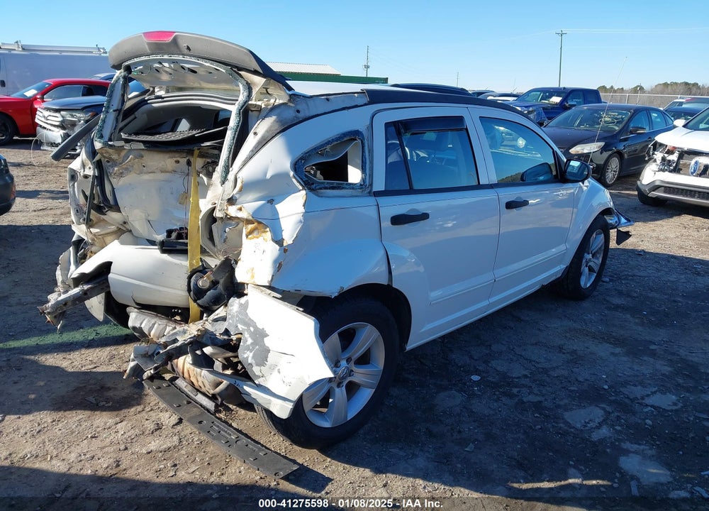 2007 DODGE CALIBER SXT VIN: 1B3HB48B07D528636