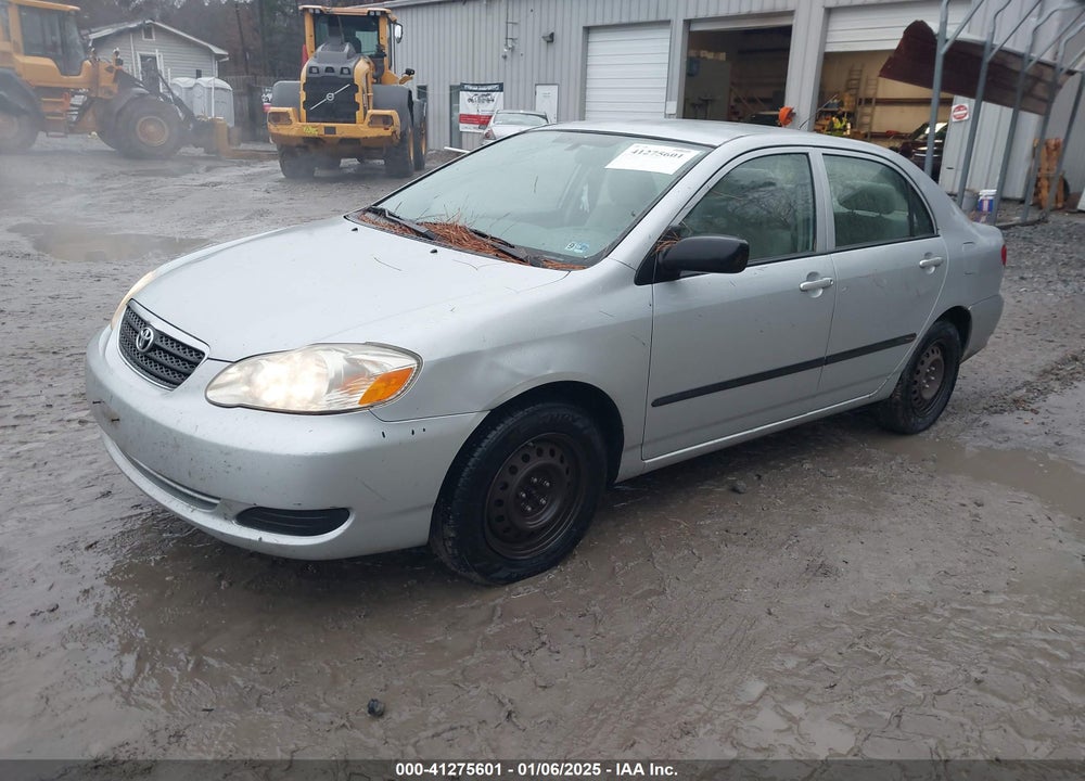 2008 TOYOTA COROLLA CE VIN: 2T1BR32E68C899618