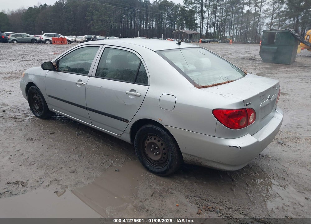 2008 TOYOTA COROLLA CE VIN: 2T1BR32E68C899618
