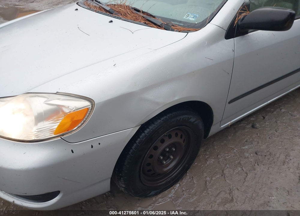 2008 TOYOTA COROLLA CE VIN: 2T1BR32E68C899618