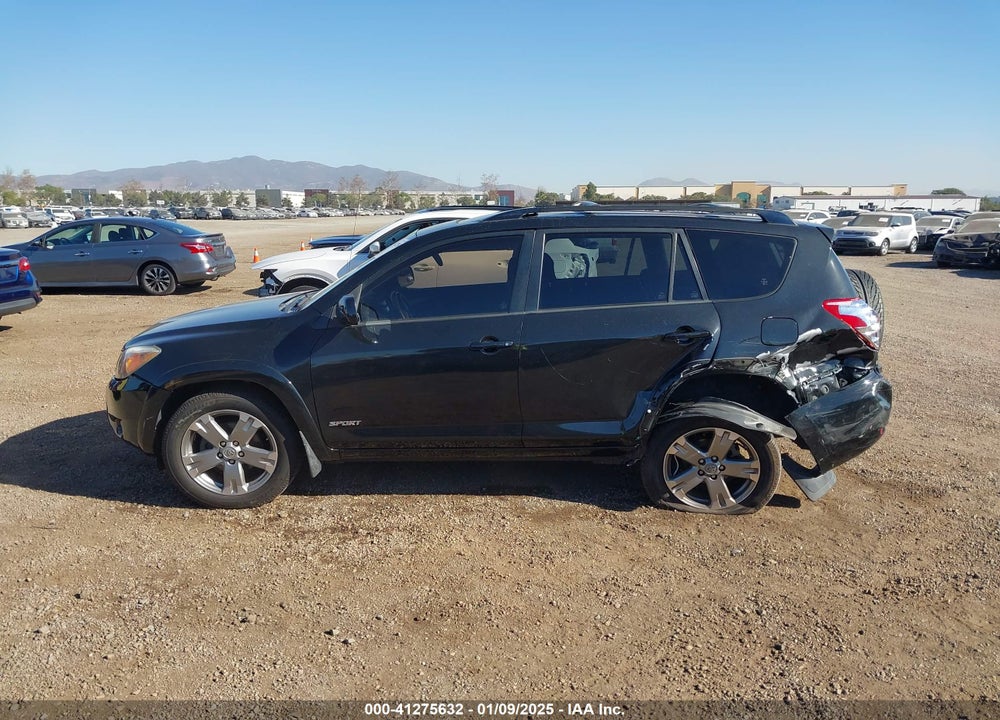 2008 TOYOTA RAV4 SPORT V6 VIN: JTMBK32V786041084