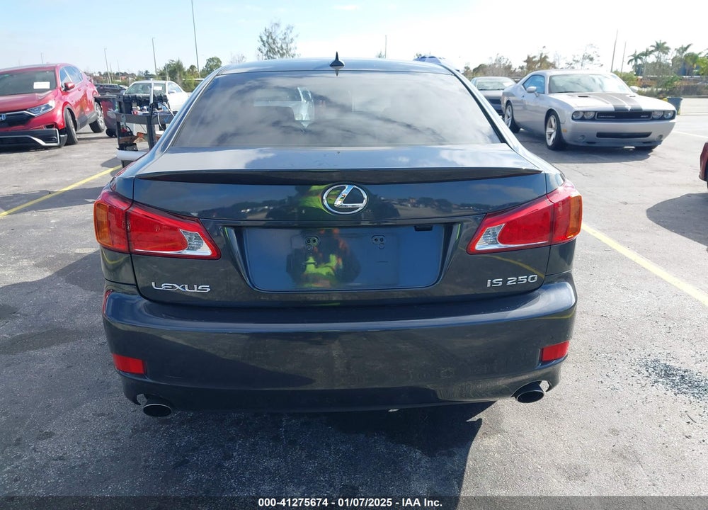 2010 LEXUS IS 250 BASE A6 VIN: JTHBF5C28A5128412