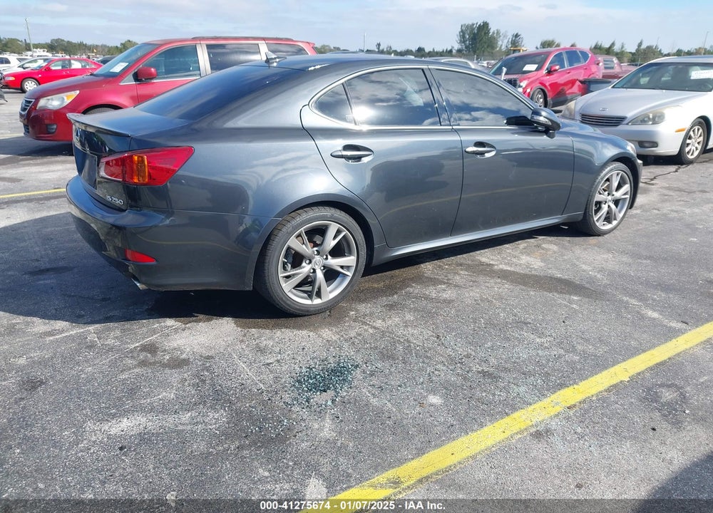 2010 LEXUS IS 250 BASE A6 VIN: JTHBF5C28A5128412