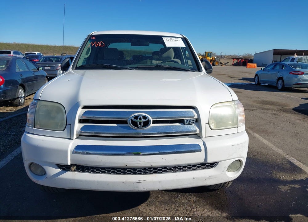 2005 TOYOTA TUNDRA SR5 V8 VIN: 5TBET34115S472531