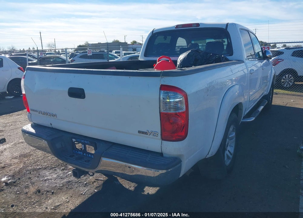 2005 TOYOTA TUNDRA SR5 V8 VIN: 5TBET34115S472531