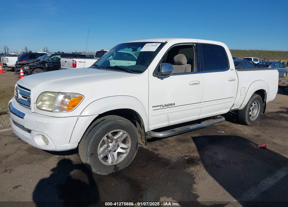 2005 TOYOTA TUNDRA SR5 V8 VIN: 5TBET34115S472531