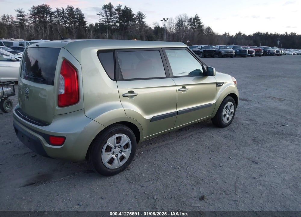 2013 KIA SOUL VIN: KNDJT2A56D7623041
