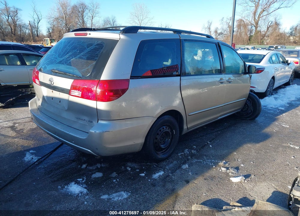 2004 TOYOTA SIENNA VIN: 5TDZA23CX4S190351