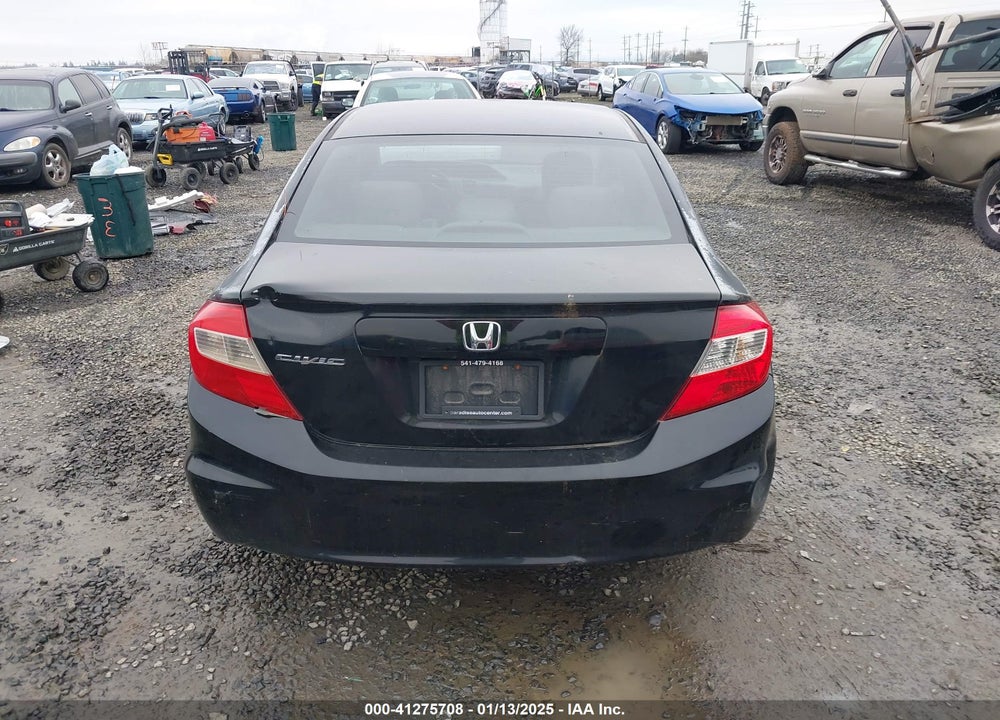 2012 HONDA CIVIC SDN VIN: 2HGFB2F54CH598551
