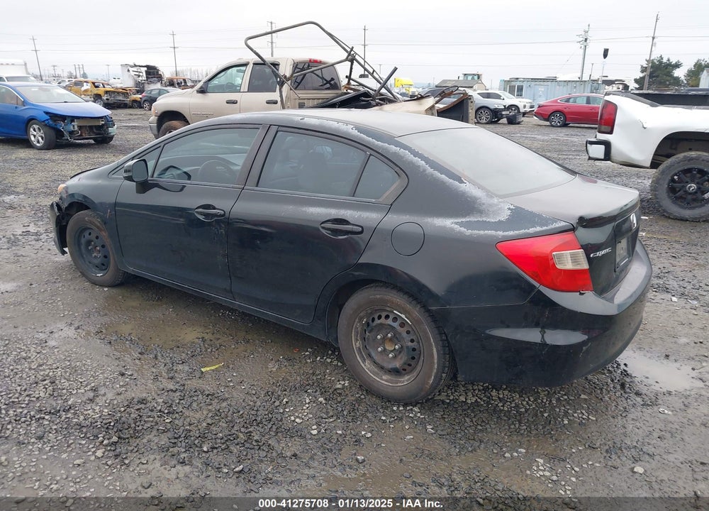 2012 HONDA CIVIC SDN VIN: 2HGFB2F54CH598551