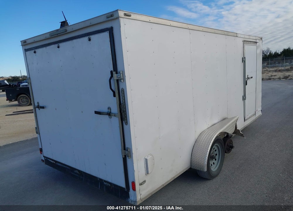 2017 LARK CARGO TRAILER VIN: 571BE1626HM021952