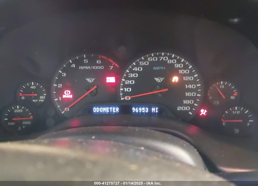 2000 CHEVROLET CORVETTE VIN: 1G1YY22G1Y5105221