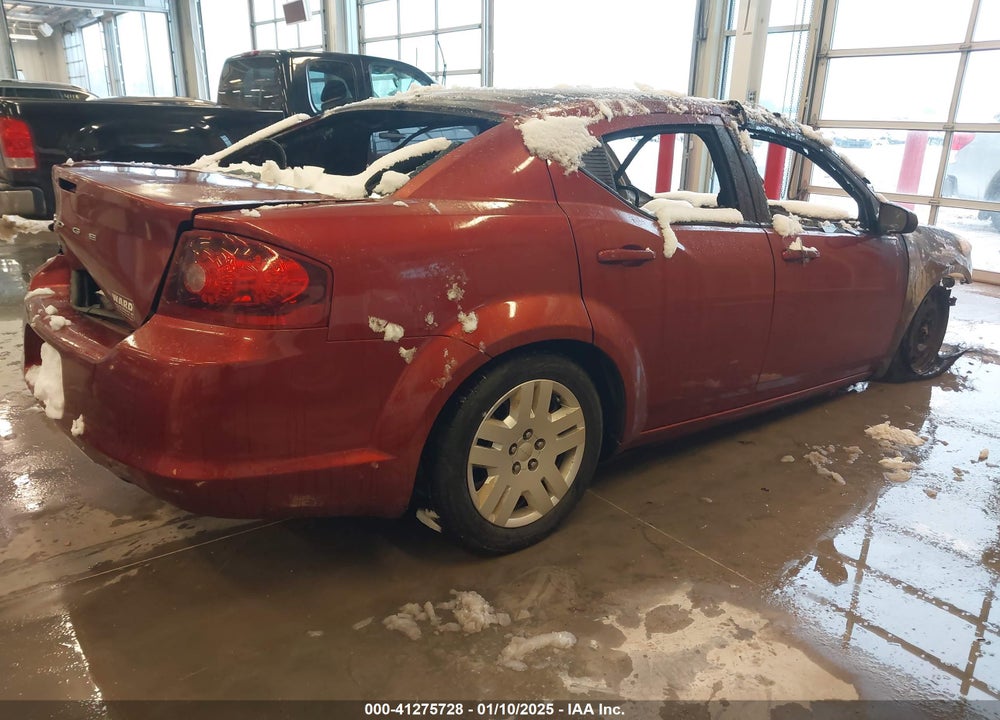 2014 DODGE AVENGER VIN: 1C3CDZAB1EN176138