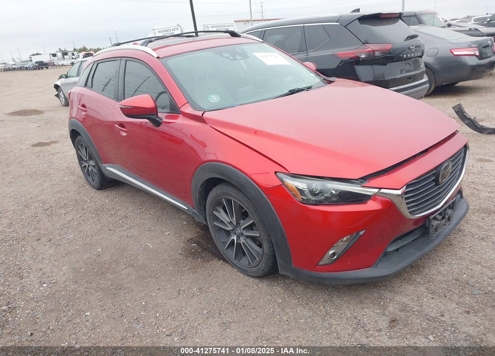 2016 MAZDA CX-3 GRAND TOURING VIN: JM1DKBD75G0105819